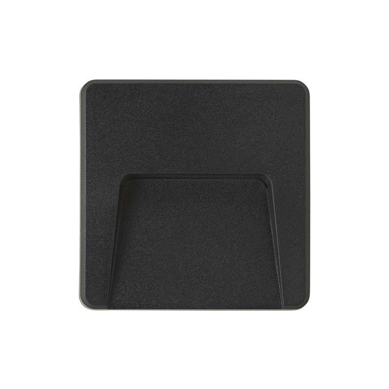 Deneus Matte Black 12cm H Integrated LED Outdoor Sconce
