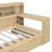 Wooden Daybed with Storage Shelves, Multi-functional Bed-1296503317-1287836591
