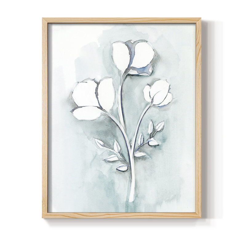 Bohemian Blue III Framed Print - Solid Wood