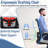 Drafting Chair Ergonomic Tall Office Chair Adjustable Height Computer Chair With Lumber Support Mid Back Task Mesh Desk Chair With Flip Up Arms Footrest Drafting Swivel Stool For Standing Desk, Grey-1138471984