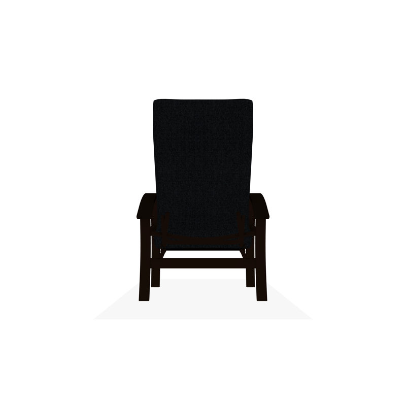 Belle Isle Outdoor Lounge Chair, Restore Indigo, Kona