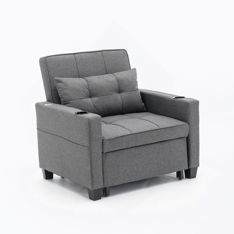 Versatile Rotating Sofa Chair With Hidden Storage For Home Comfort