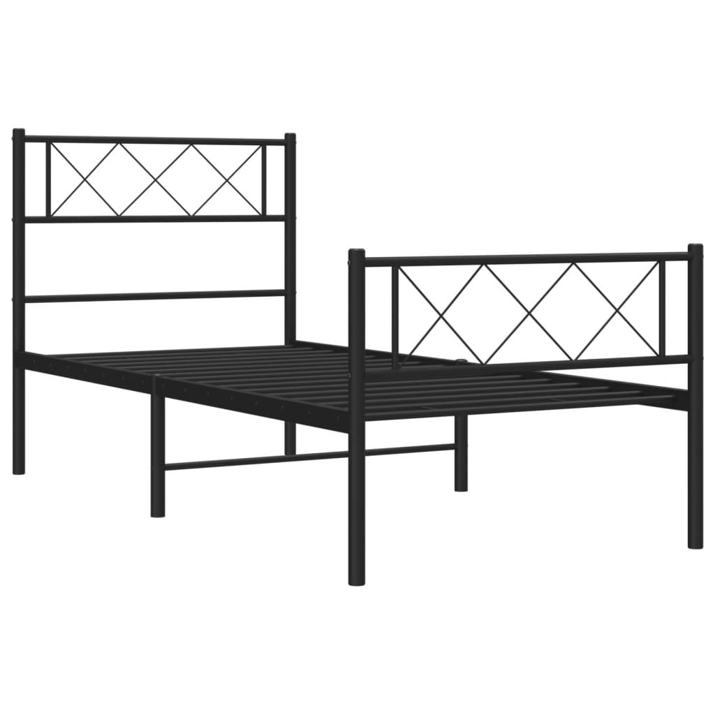 Ebern Designs Daphanie Metal OpenFrame Bed Wayfair