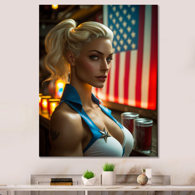 Boros American Beauty IV sur toile