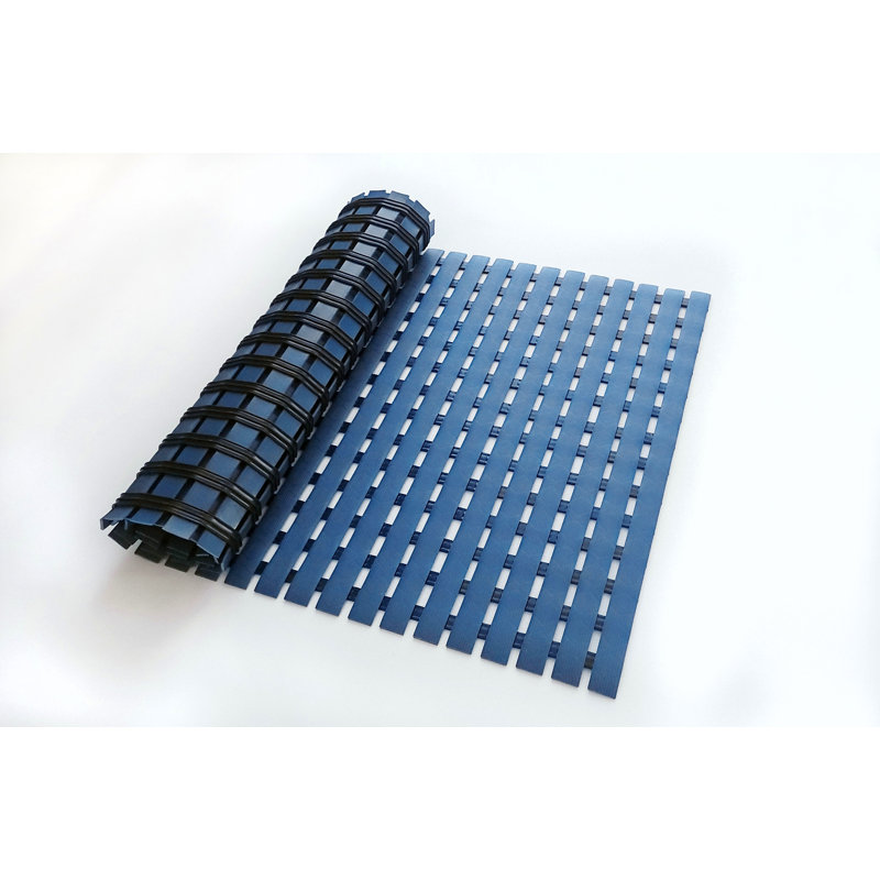 Tapis souple en vinyle VinTread Flex, Bleu, Simple - L 24 po x l 36 po