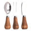 Ensemble de trois couteaux, fourchettes et cuillères