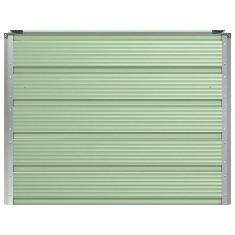  Planter Steel, 75cm H x 100cm W x 40cm D, Green