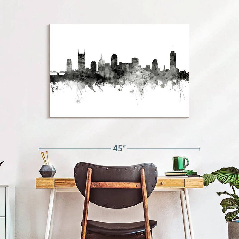 Kavia, Nashville, Tennessee, horizon huit, H 26 po x l 39 po