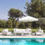 Chaise de patio avec coussins Sunbrella Cap-Antibes-69218373