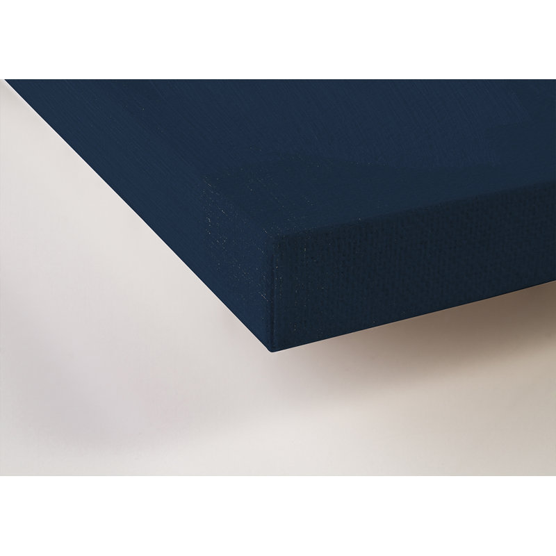 Reproduction de peinture sur toile «Jewel Sea Turtle - Deep Blue» par Eli Halpin, H 21 po x l 21 po