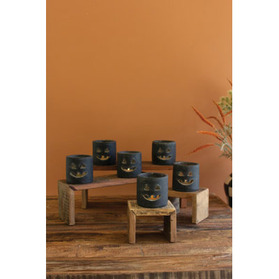 Esmeray Clay Tealight Candle Holder