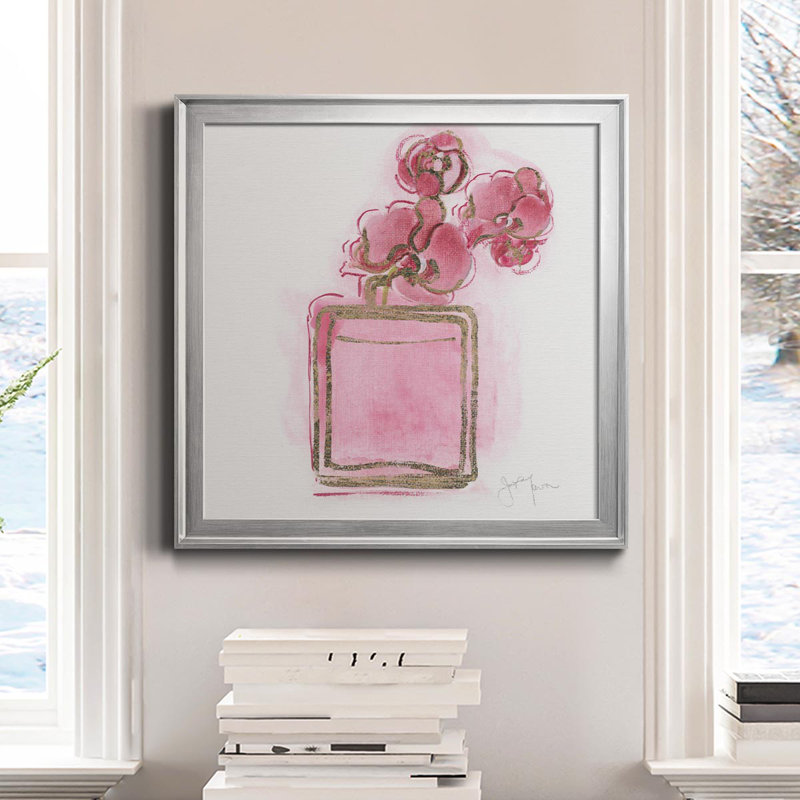 Toile encadrée Golden I-Premium - prête à être accrochée, H 22,5 po x l 22,5 po x P 1,5 po, Noir