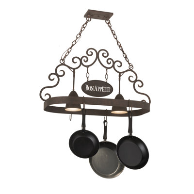 Handcrafted Hanging Pot Rack