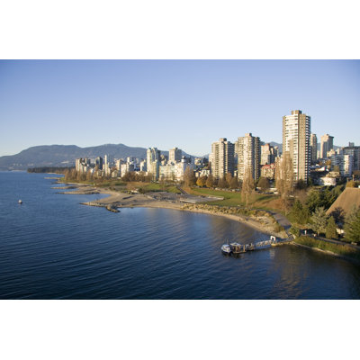 Vancouver City - Wrapped Canvas Print