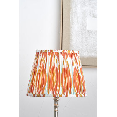 Pleated Cotton Cylinder Shade