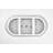 67'' x 32'' Freestanding Soaking Acrylic Bathtub-83845853