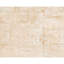 Wool Abstract Area Rug in White