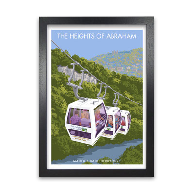Derbyshire Heights Of Abraham by Stephen Millership - Print