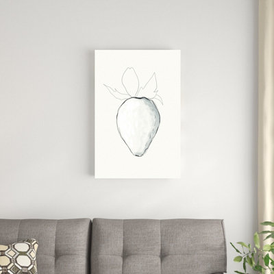 " Strawberry Drawing " Painting Print