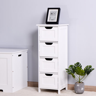 Armoire à tiroirs blanche chic avec un design moderne pour une maison élégante Poignées de rangement élégantes et fonctionnelles