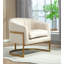 Fauteuil d'appoint ergonomique en velours pour la maison et le bureau-132397941