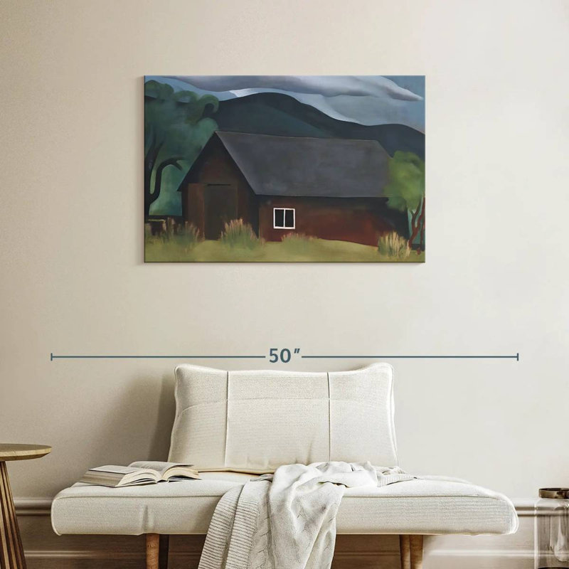 Lilie My Shanty Lake George, H 24 po x l 36 po