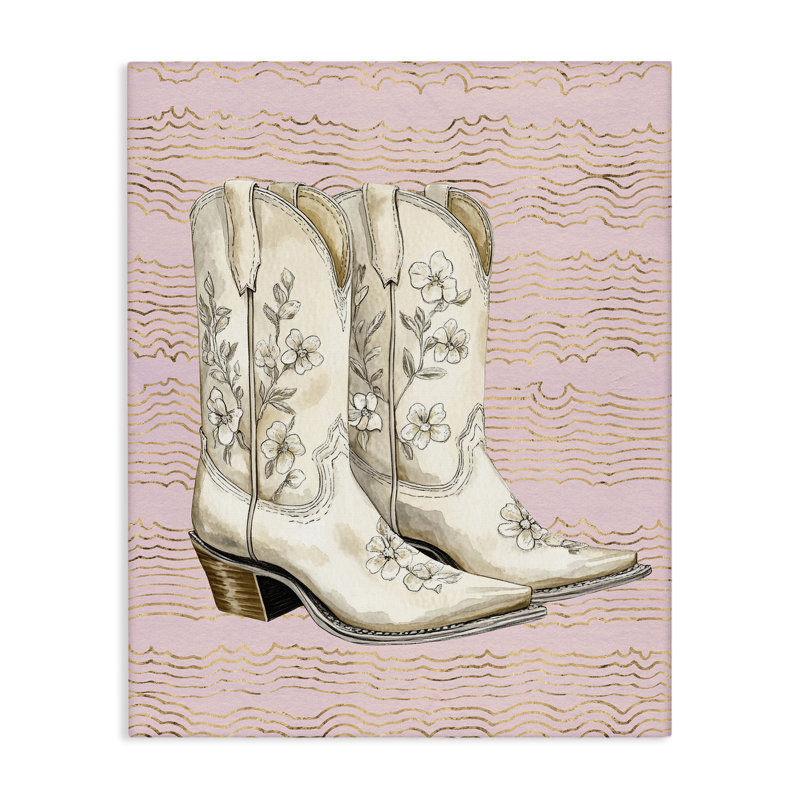 Art mural sur toile Cowgirl, H 30 po x l 24 po
