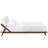 Luella Queen Upholstered Fabric Platform Bed-861454643