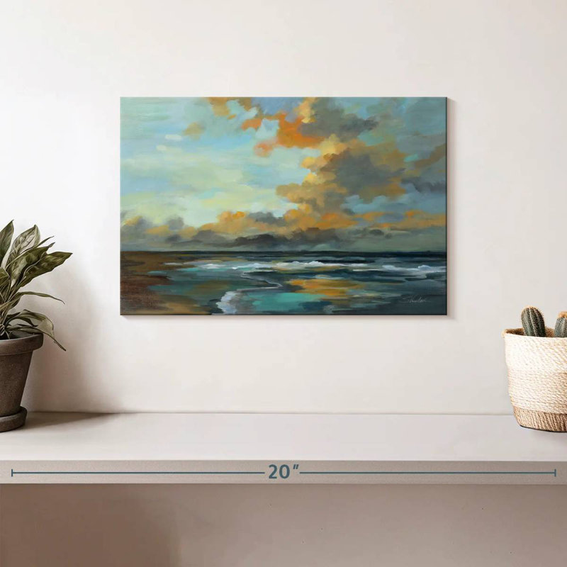 Gillard Oceanside Sunset, 8" H x 12" W