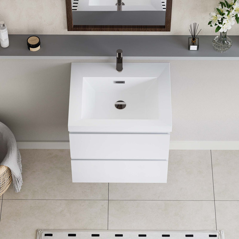 Floating Bathroom Vanity With Sink