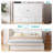 Queen Convertible Murphy Cabinet Bed With USB Station, Storage Drawers & Mattress-936695174