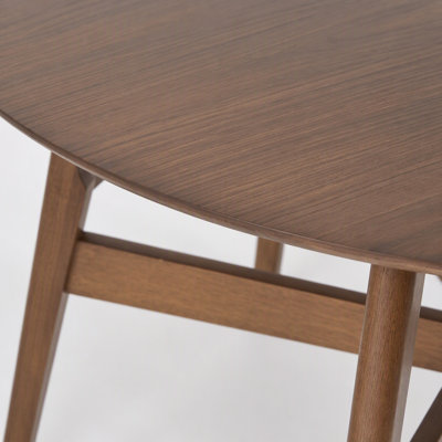 Wood Counter Height Round Dining Table