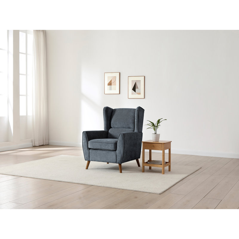 Upholstered Wingback Chair