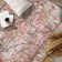 Vintage Boho Medallion Machine Washable Non Slip Area Rug