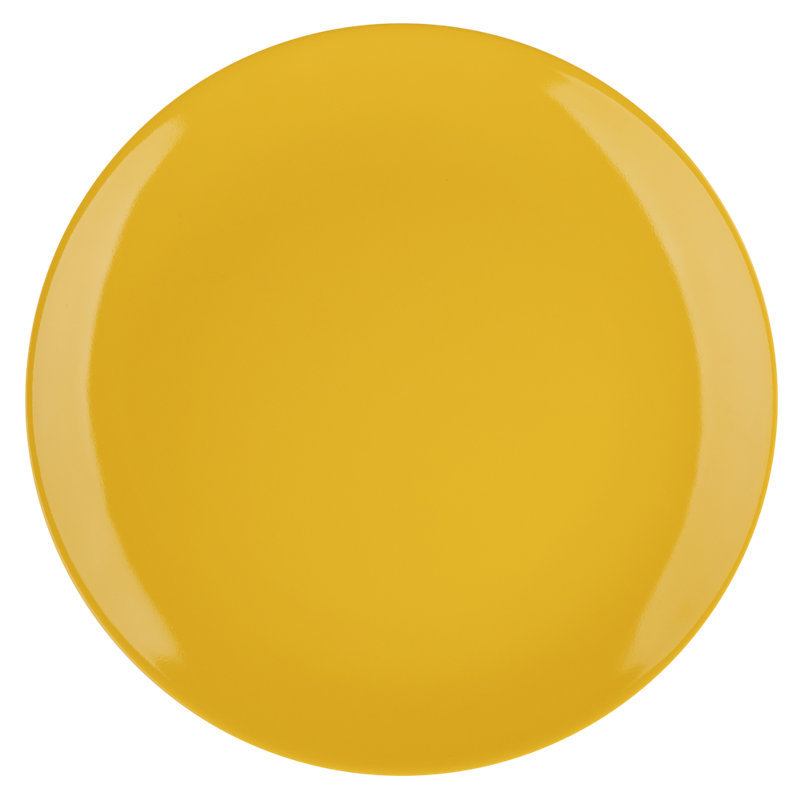 Numero 1 25.4cm Dinner Plate, Yellow