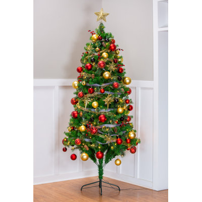 Easy Set-Up 90' Lighted Spruce Christmas Tree