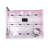 Hello Kitty Slim 2 Pcs Nested Cute Makeup Pouch Set, Water Resistant Zippered Travel Cosmetic