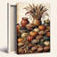 Art texturé sur toile citrouilles texturées-133064244
