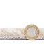 Tejal area rug Machine Woven Cream-537383122