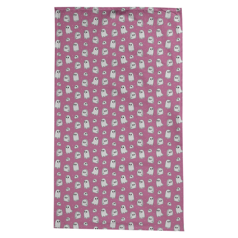 Nappe à motif géométrique avicia, Rose / blanc