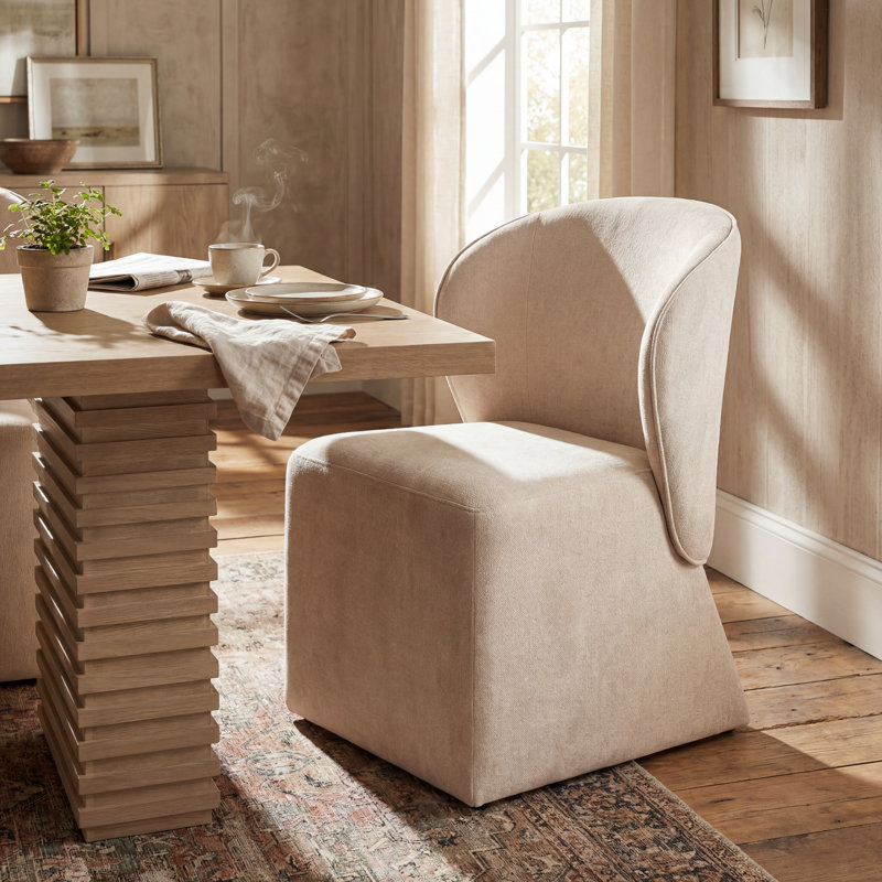 Chaise rembourrée Aurelio, 1, Beige