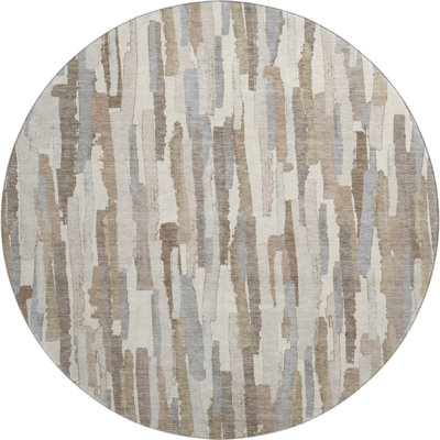 Premium Machine Washable Elize AMF1314 Stripes Rug