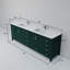 Meuble-lavabo double pour salle de bain et plateau 84 po x P 22 po Jacques-112954104-112954105