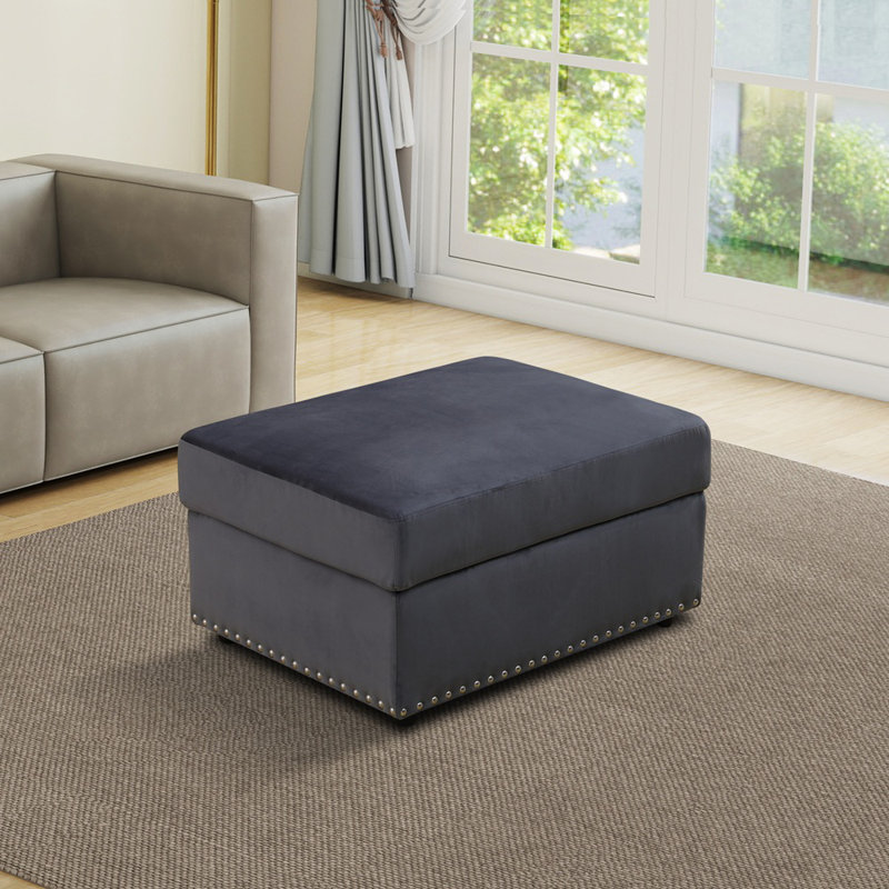 Le repose-pieds en microfibre Versailles