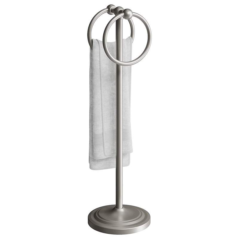 Porte-serviettes autoportant en bois