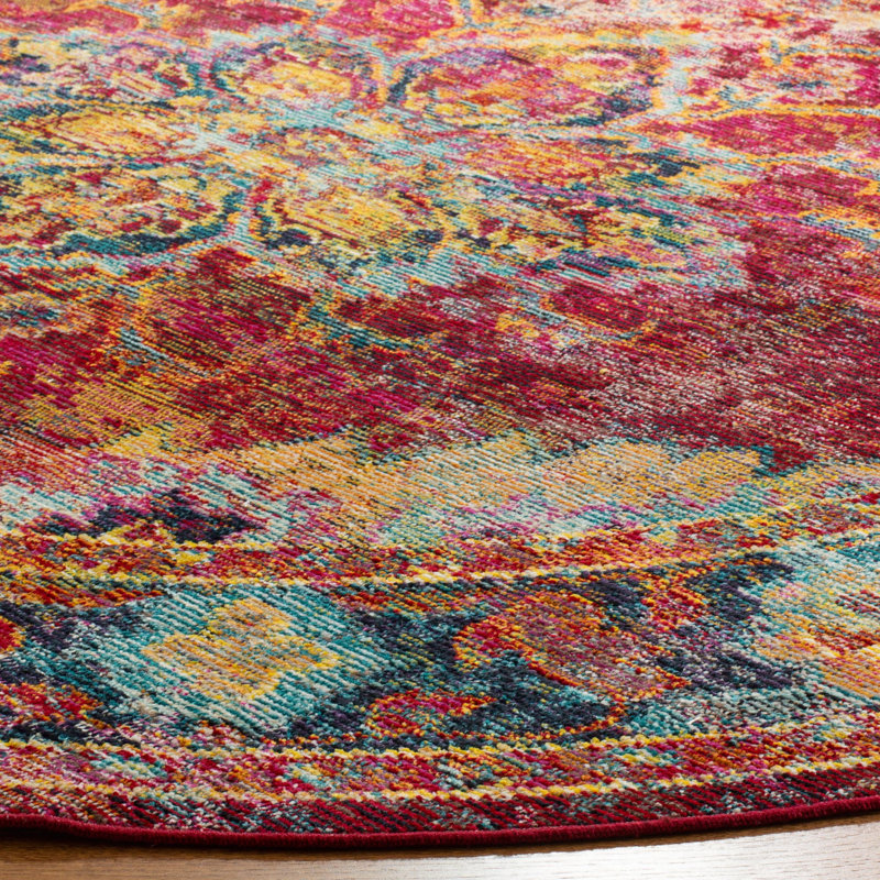 Mabel Crystal Performance Oriental Rug, Rectangle 9' x 12'
