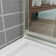 44-48" W x 70" H Semi-Frameless Double Sliding Shower Door with with 1/4"(6mm) Explosion-Proof Clear Tempered Glass