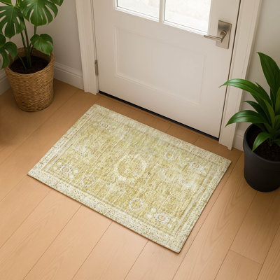 Tapis à bordure lavable à la machine de qualité supérieure AMF1740