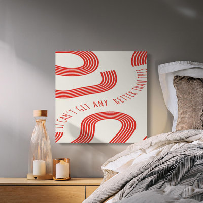 Nemec 1 Piece Wrapped Canvas Wall Art Set