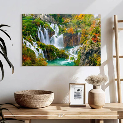 Automne cascades de Plitvice